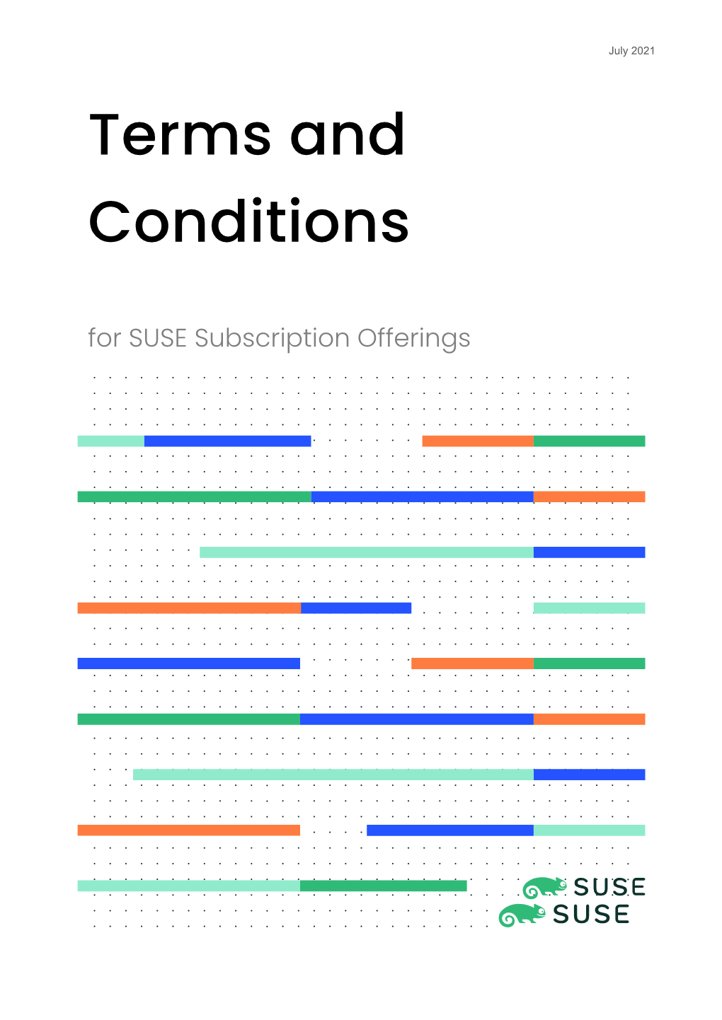 Terms and Conditions for SUSE Subscription Offerings SUSE.COM