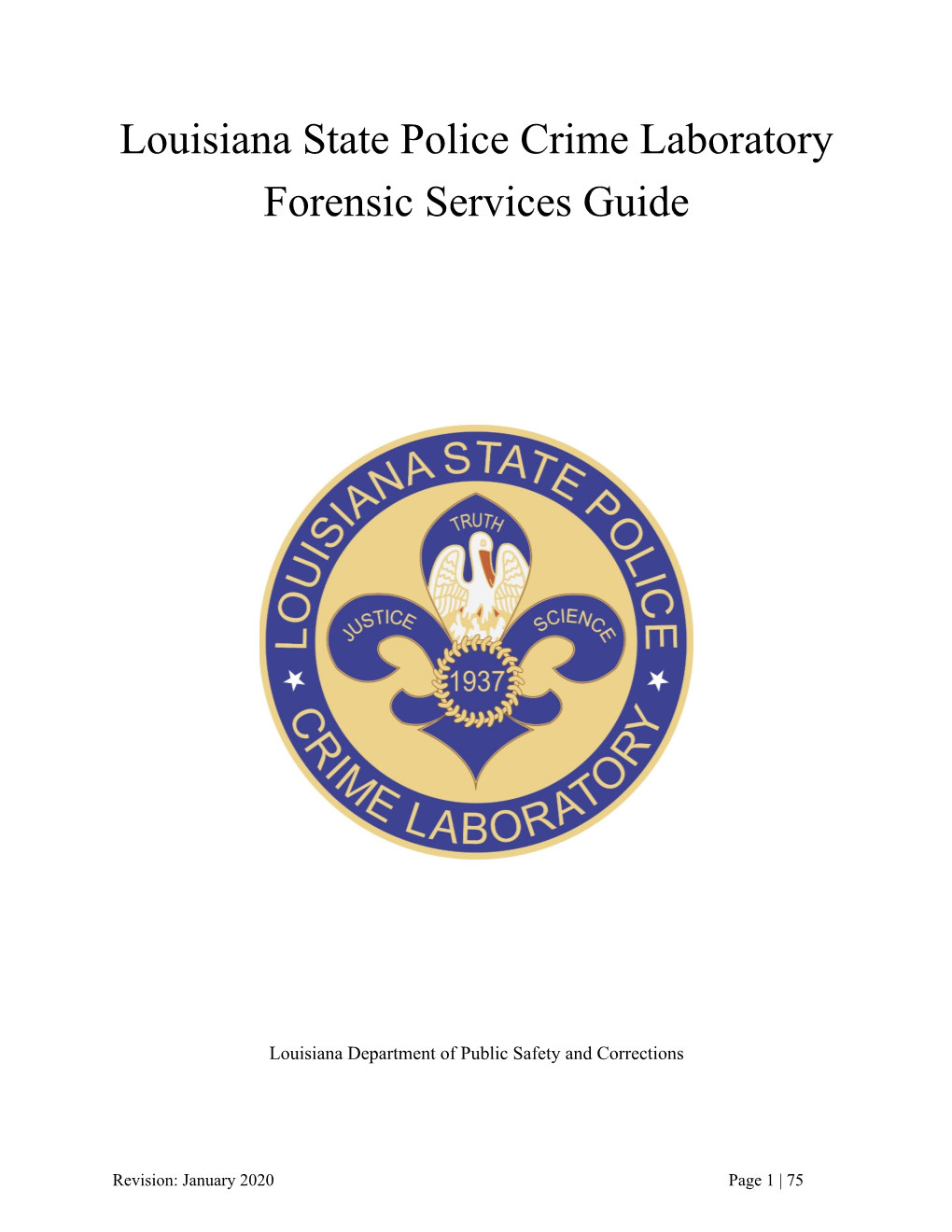 Forensic Lab Services Guide