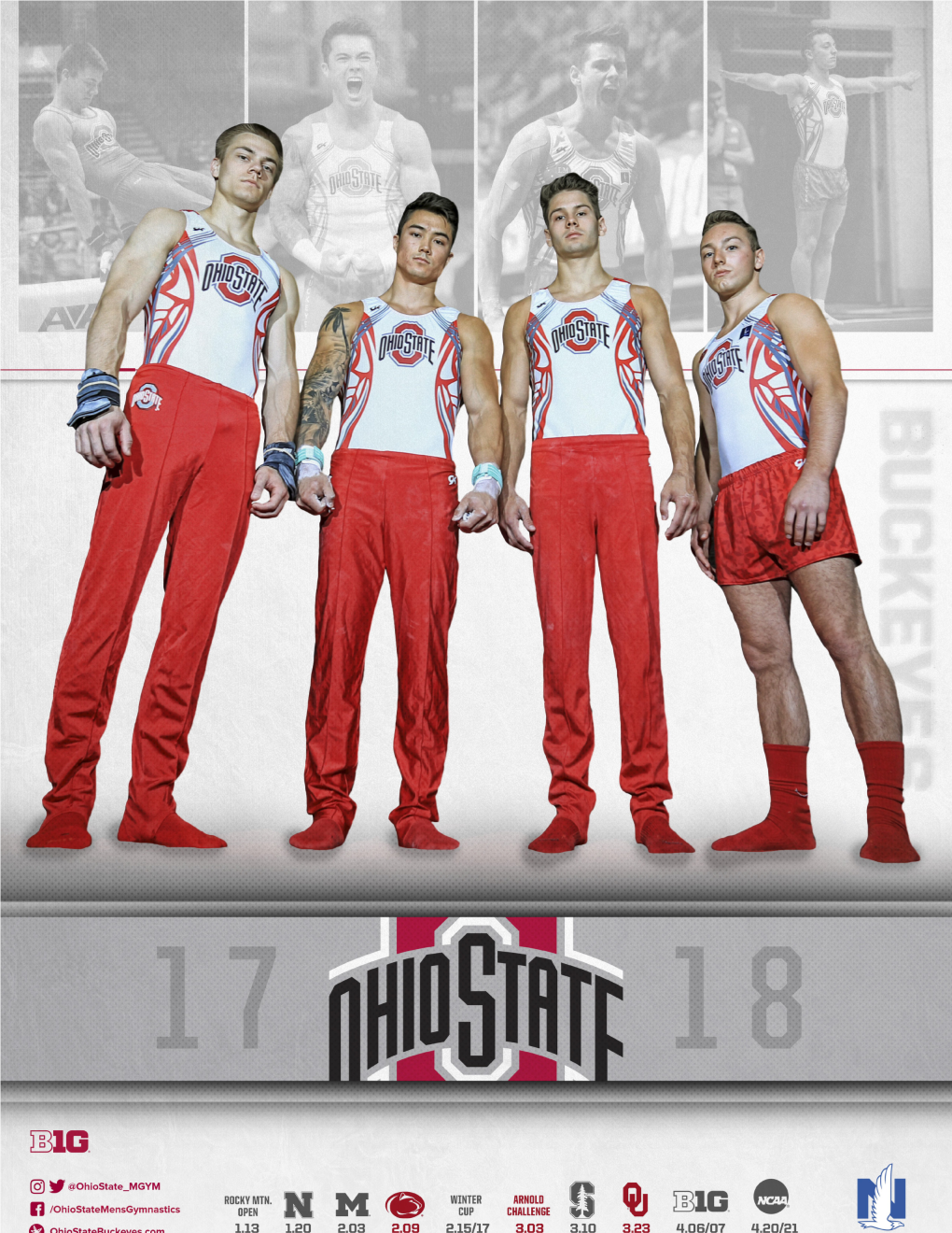 2013-14 Men's Gymnastics Media Information