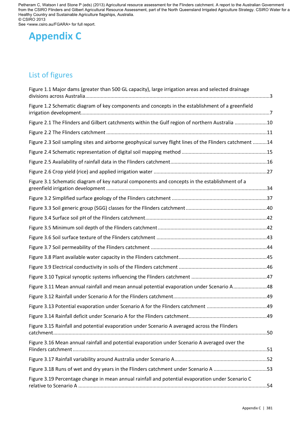 Agricultural Resource Assessment for the Flinders Catchment