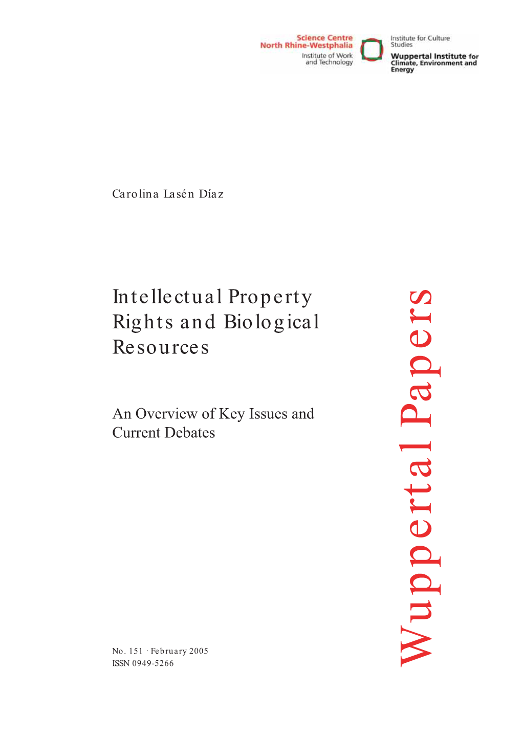 Intellectual Property Rights and Biological Resources 5