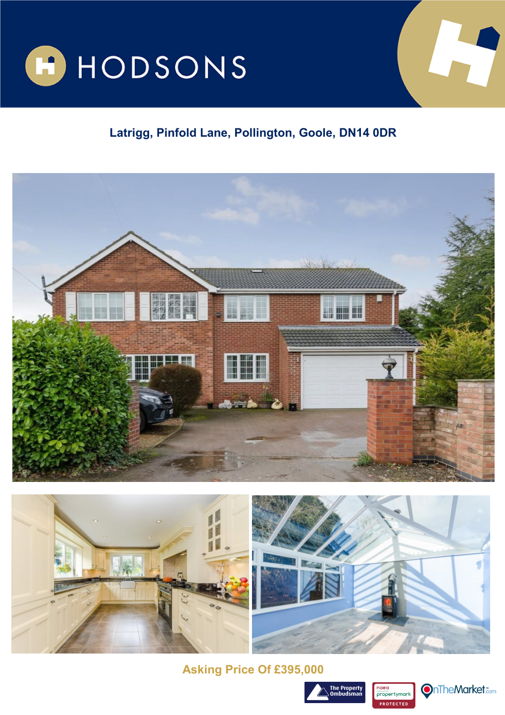 Latrigg, Pinfold Lane, Pollington, Goole, DN14 0DR