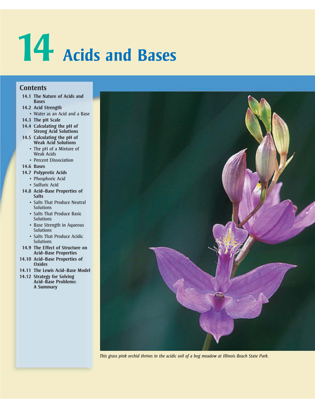 Zumdahl Chapter 14 Acids and Bases