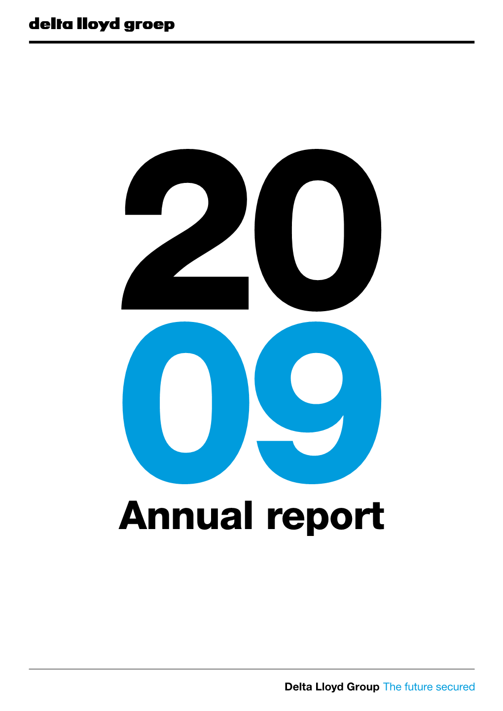 Delta Lloyd Group Annual Report 2009