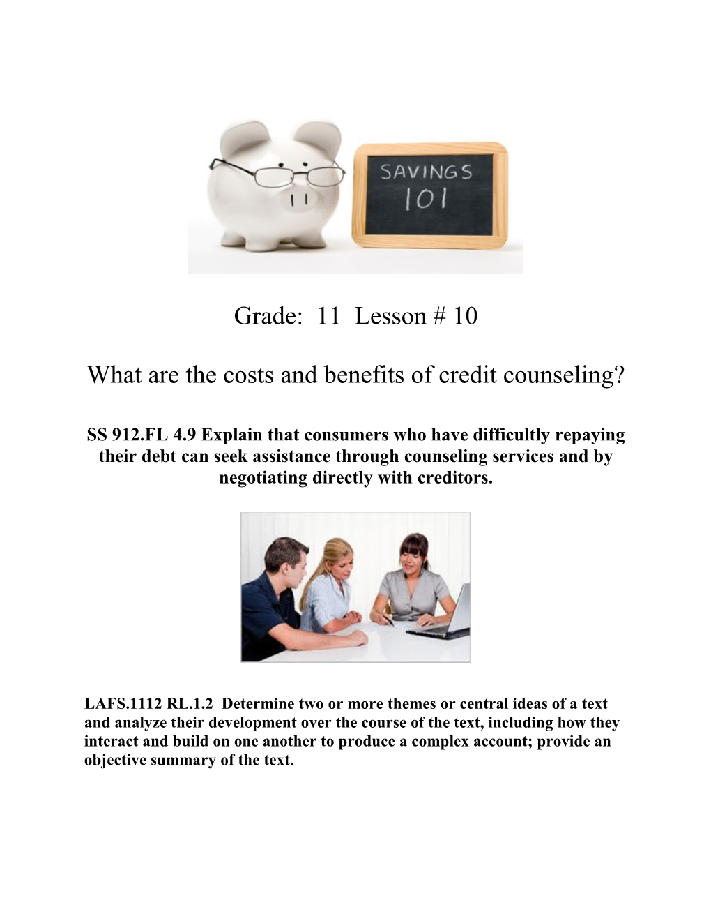 What Are the Costs and Benefits of Credit Counseling?