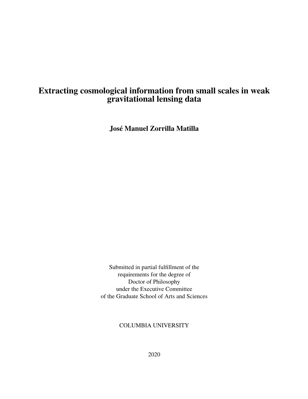 Extracting Cosmological Information from Small Scales in Weak Gravitational Lensing Data