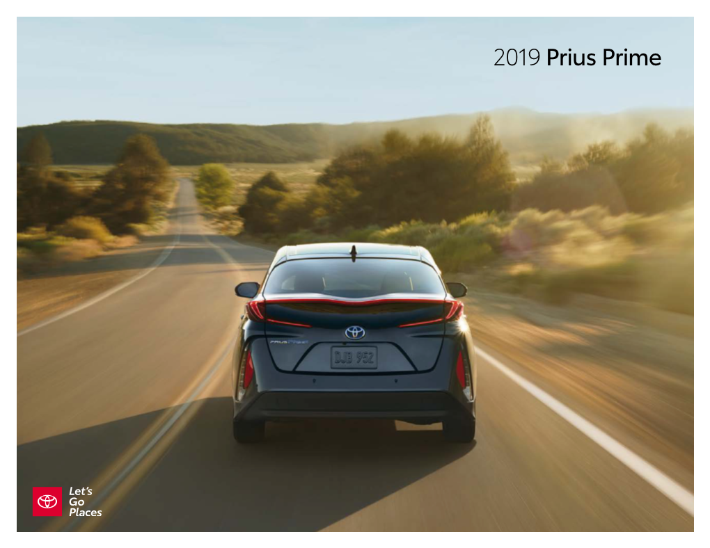 2019 Prius Prime Imagine the Possibilities