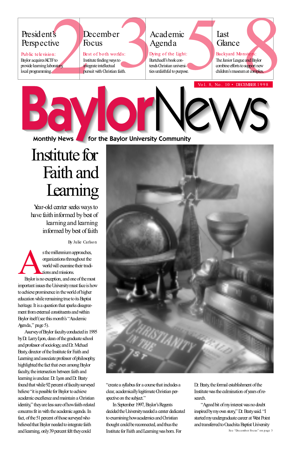 Baylor News December 1998