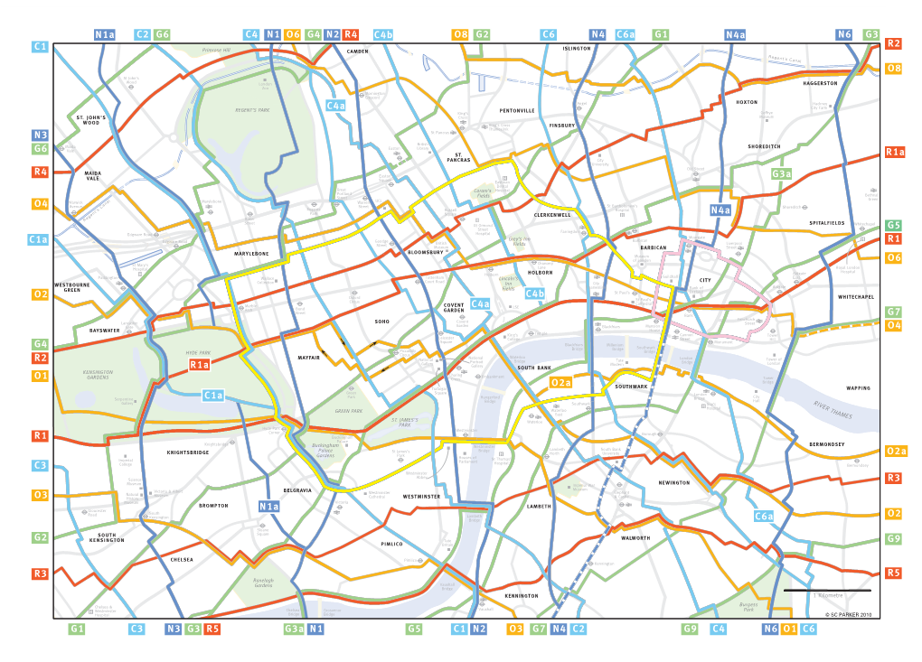 London Cyclist Map V5