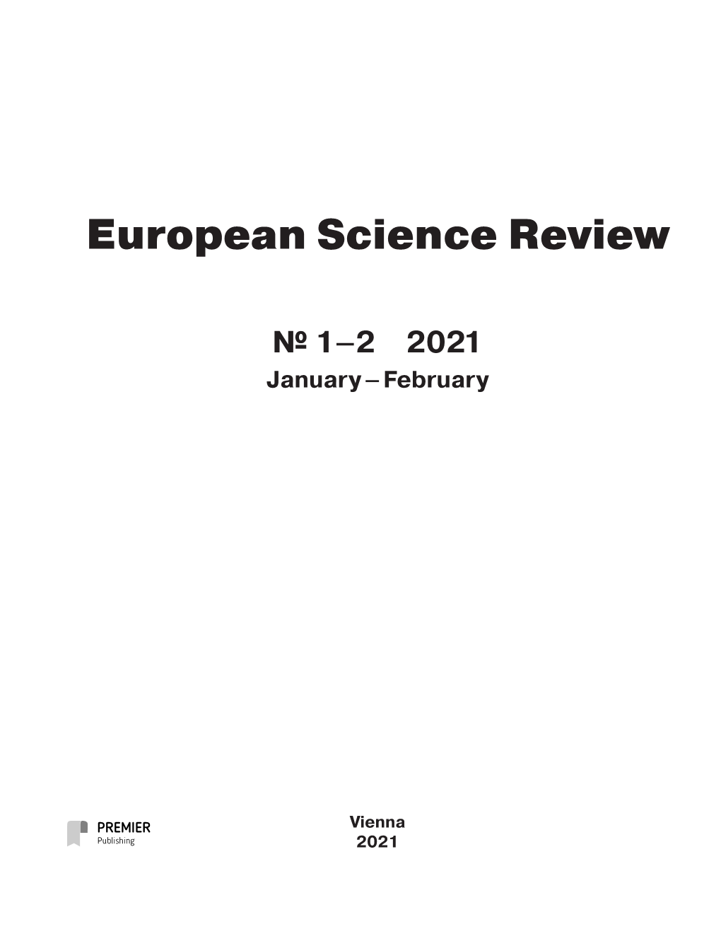 European Science Review