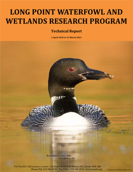 Long Point Waterfowl and Wetlands Research Program
