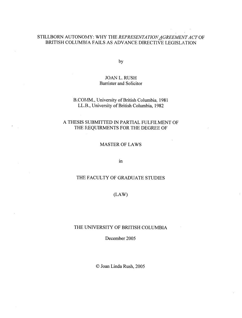 Downloads/Response to Ministry of A.G..Doc> (Posted March 2004) (Last Accessed November 27, 2005)