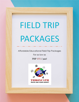 Field Trip Packages