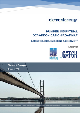 Baseline Local Emissions Assessment