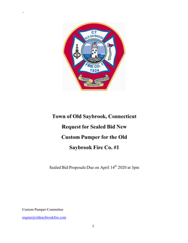 Old Saybrook Fire Department, 310 Main Street Old Saybrook CT 06475