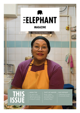 The Elephant Magazine Issue 13: Summer 2018