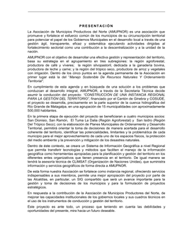 Capitulo 2 Plan Municipal De Ordenamiento Y 2010 SUB SISTEMA BIOFISICO Desarrollo Territorial San Ramón