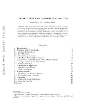 The Weyl Tensor of Gradient Ricci Solitons