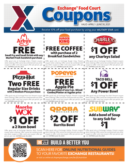Restaurant Coupons