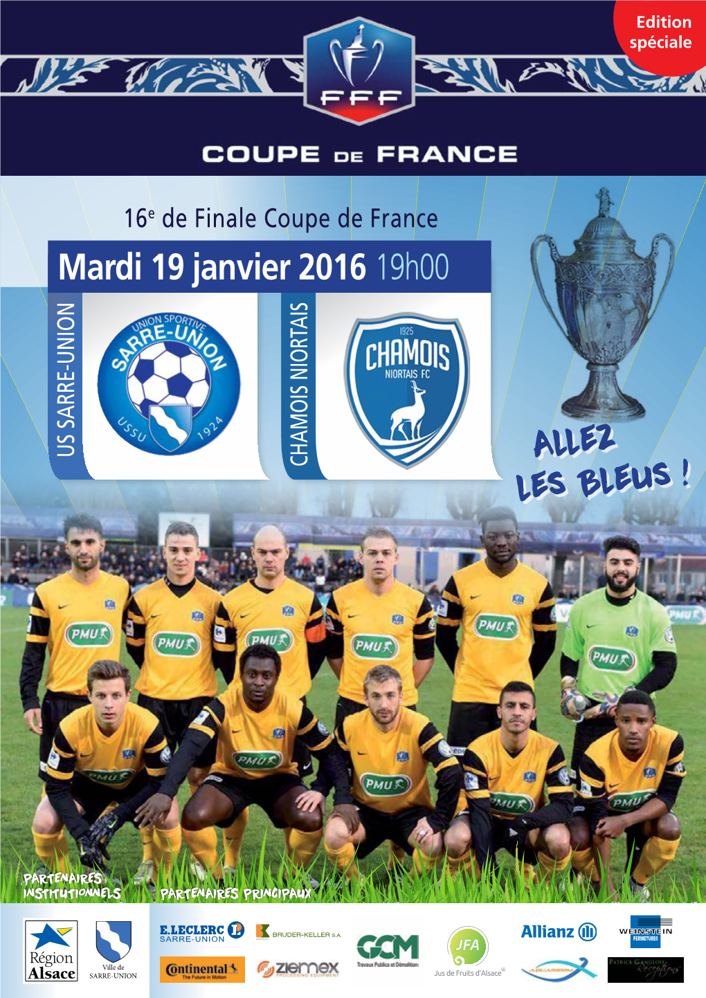 Mardi 19 Janvier 2016 19H00