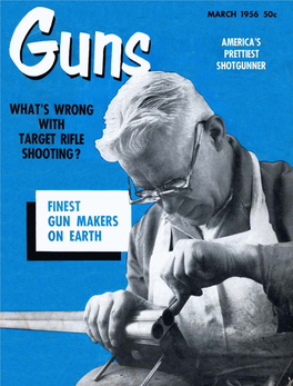 GUNS Magazine March 1956