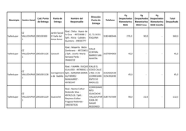 Municipio Centro Zonal Cod. Punto De Entrega Punto De Entrega Nombre