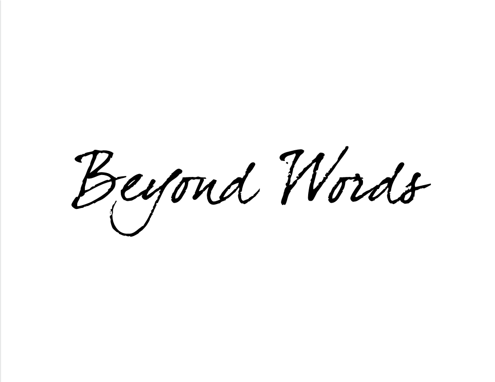 Beyond Words E-Catalogue.Pdf