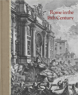 Rome in the 18R.Li Century