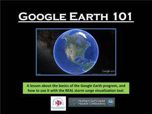 Google Earth 101