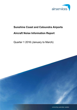 Aircraft Noise Information Report Template