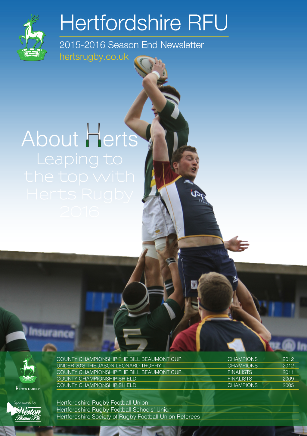 Hertfordshire RFU 2015-2016 Season End Newsletter 7766 Hertsrugby.Co.Uk