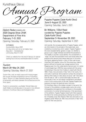 Press Release Annual Program 2021