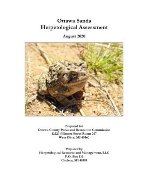 Herpetological Assessment