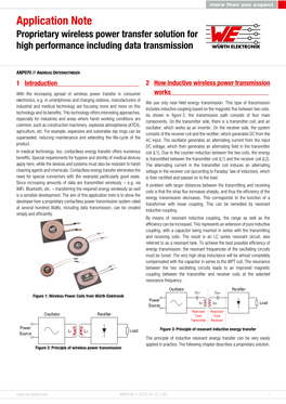 Wireless Power Transfer Solution for High Performance Including Data Transmission