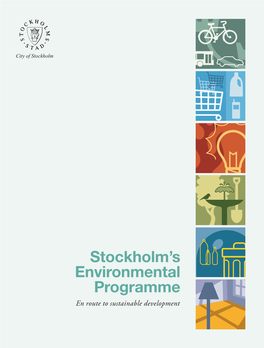 Stockholm's Environmental Programme