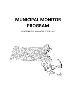 Municipal Monitor Program