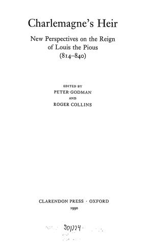Peter- Godman Roger Collins Clarendon Press " Oxford