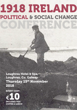 1918 Ireland Ireland Political & Social Change Conference