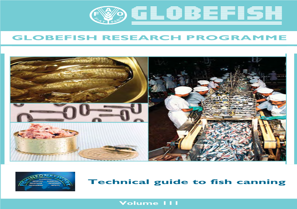 Globefish Research Programme . Volume