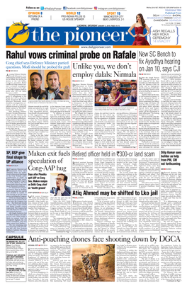 Rahul Vows Criminal Probe on Rafale