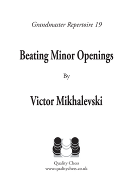Beating Minor Openings