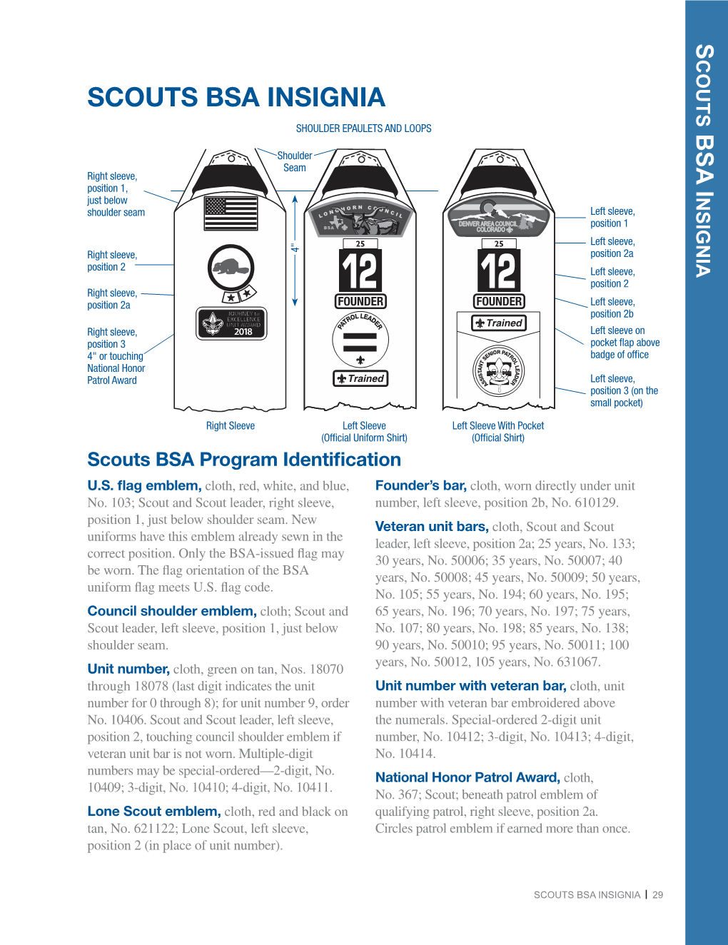 Scouts Bsa Insignia