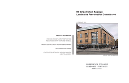 97 Greenwich Avenue Landmarks Preservation Commission