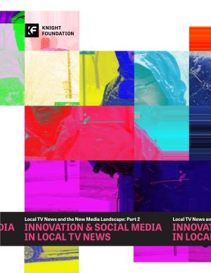 2. Innovation and Social Media in Local TV News