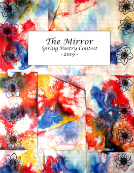 The Mirror Spring Poetry Contest - 2019 - Foreword