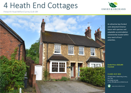 4 Heath End Cottages Petworth Road Milford Surrey GU8 5BY