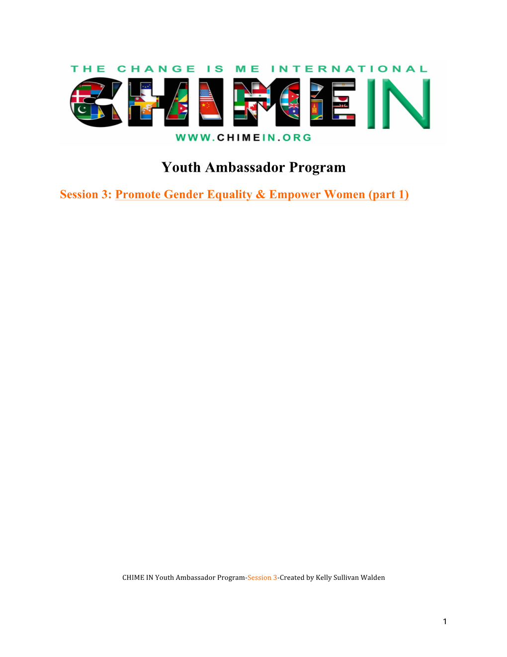 Youth Ambassador Program