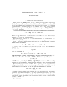 Rational Homotopy Theory - Lecture 24