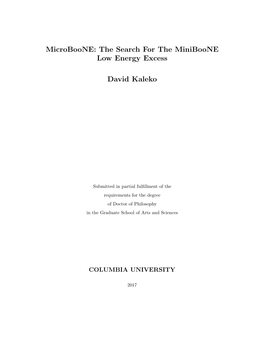 Microboone: the Search for the Miniboone Low Energy Excess