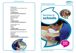 Cumbria Archive Service Education Leaflet